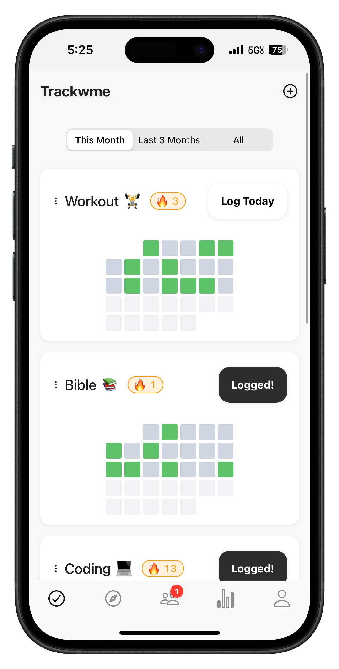 Track Your Daily Habits